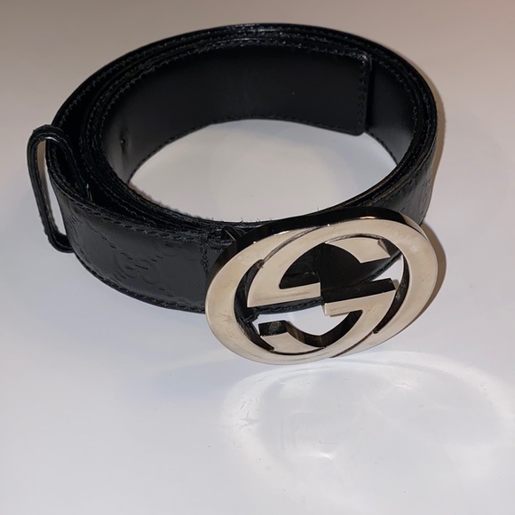 Men’s Black Gucci Belt - Picture 1 of 11